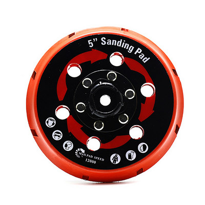 Placă de suport pentru lustruire de 5 inch 6 inch 125 mm 150 mm 6 găuri Disc Pad de șlefuit Placă din spate autoadeziv pentru polizor DA