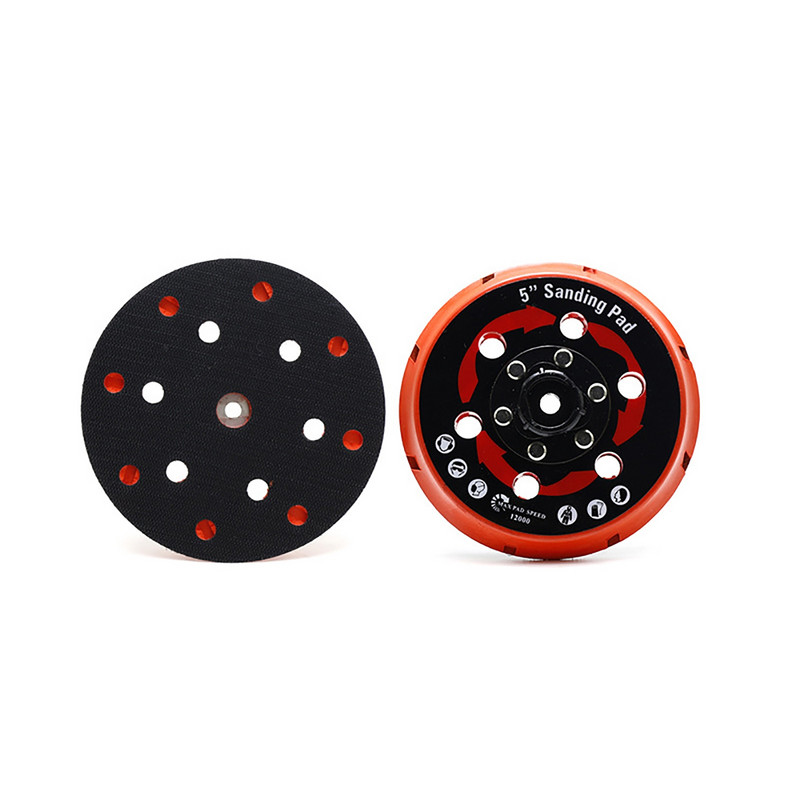 Placă de suport pentru lustruire de 5 inch 6 inch 125 mm 150 mm 6 găuri Disc Pad de șlefuit Placă din spate autoadeziv pentru polizor DA