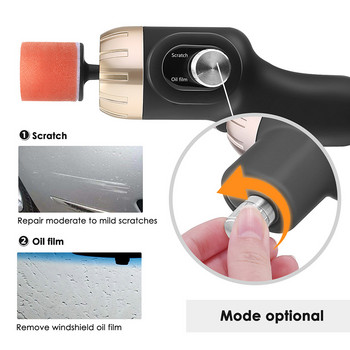 9PCS Car Polisher Scratch Remover Machine Mini Electric Polisher Depth Glazing Repair Car Scratch Solution Tool