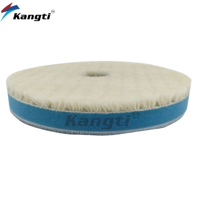 Μάλλινο μαξιλαράκι στίλβωσης 5/6/7 ιντσών για γυαλιστικό αυτοκινήτου Αποτρίχωση με κερί Τρίψιμο Τροχού από αφρό μαλλί Ιαπωνίας, Auto Polish Car