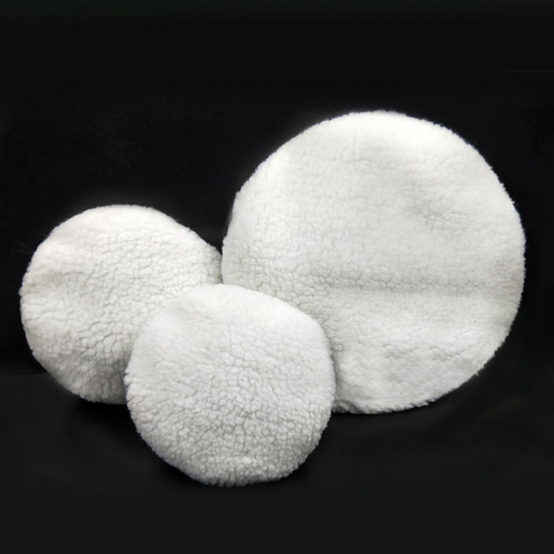 Κάλυμμα μαλακό μαλλί για 5-6" 7-8" 9-10 ιντσών Φροντίδα βαφής σκάφους Στιλβωτικό Τρυπάνι Γυαλίσματος Τροχού που αφαιρεί τις γρατσουνιές