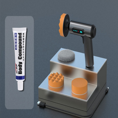 Polizor auto fără fir 8V Încărcare fără fir Mașină de lustruit Auto Slefuit Instrumente de ceară Reparare zgârieturi Accesorii mașini Unelte electrice