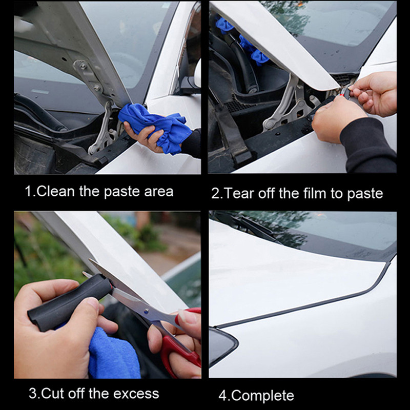 Auto kapoti tihend veekindel müra isolatsiooni tihendusriba Kia Ceed Jd Picanto Rio 3 4 Sorento Soul Sportage 3 4 jaoks