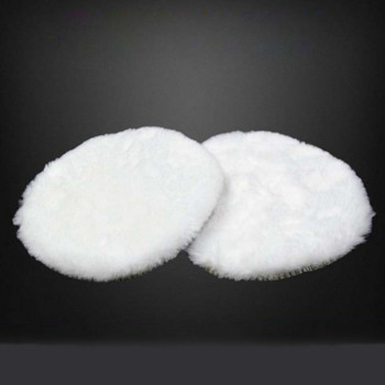 3/4/5/6/7 3/4/5/6/7 Inch Universal Car Polish Pad Soft Imitated Wool Polishing Disc Body Waxing Buffing Wheel Auto Cleaning Care Tools