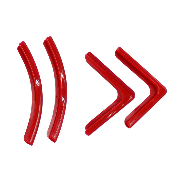 4 tk silikoonist auto ukse nurga kate kaitseraua krahhi kriimustuskaitse kriimustusvastane kaitse automaatne kokkupõrkevastane vormimiskaitse