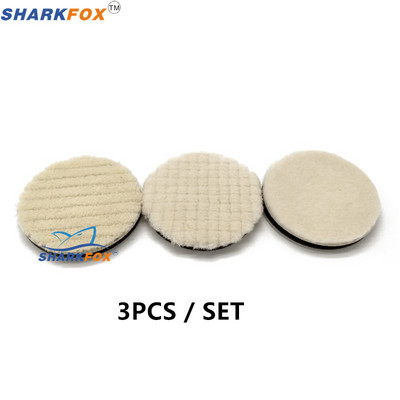 Jastučić za poliranje od japanske vune od 3 inča Beretke za poliranje automobila 80 mm Profesionalni jastučić za poliranje automobila