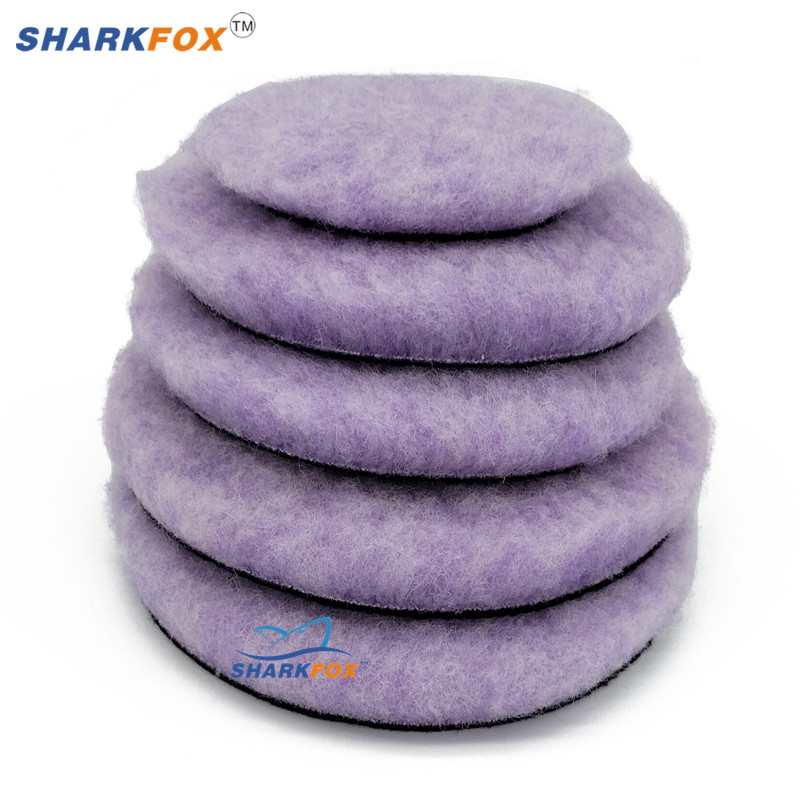 Lilla villane poleerimislapp autovärvi poleerimine poleeriv villalapp vahatamispuhvriga poleerimismasina kasutamiseks