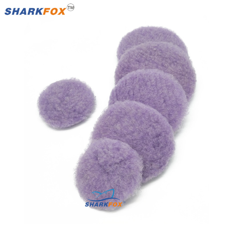 Lilla villane poleerimislapp autovärvi poleerimine poleeriv villalapp vahatamispuhvriga poleerimismasina kasutamiseks