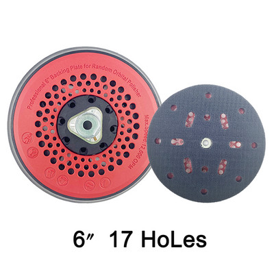 Placă de șlefuire Marflo Placă de suport pentru polizorul cu acțiune dublă DA pentru șlefuitor Placă de suport Suport spate 5 inchi 125 mm 6 inchi 150 mm