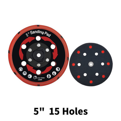 Placă de șlefuire Marflo Placă de suport pentru polizorul cu acțiune dublă DA pentru șlefuitor Placă de suport Suport spate 5 inchi 125 mm 6 inchi 150 mm