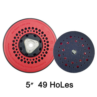 Placă de șlefuire Marflo Placă de suport pentru polizorul cu acțiune dublă DA pentru șlefuitor Placă de suport Suport spate 5 inchi 125 mm 6 inchi 150 mm