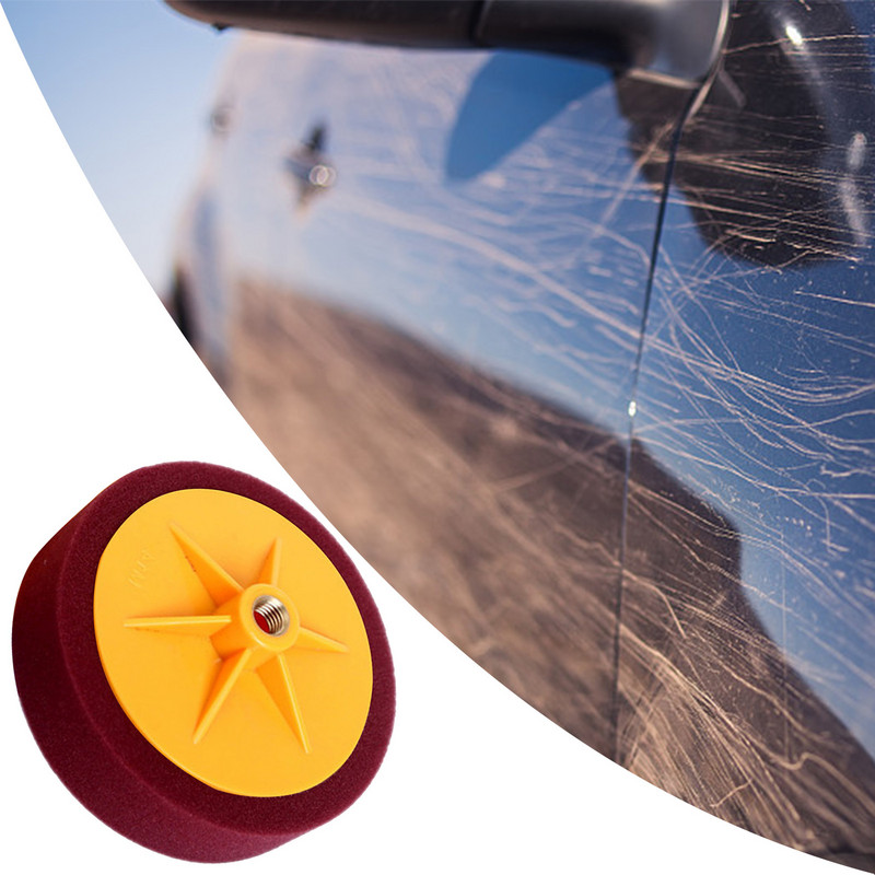 Lihvimiskettad 6-tolline SPTA kärgstruktuuri käsnratta ketas kiirvahetus, pehme vaht poleerimine vahatav puhverpadi auto puhvri jaoks