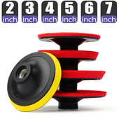 2 3 4 5 6 7-tolline konksu ja silmuse tugipadjaplaat Isekleepuv M10 / M14 keermega ketas lihvimiseks puhverdamiseks poleerimiseks