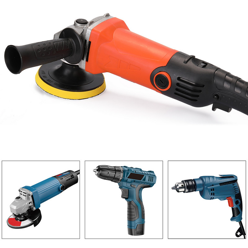 2 3 4 5 6 7-tolline konksu ja silmuse tugipadjaplaat Isekleepuv M10 / M14 keermega ketas lihvimiseks puhverdamiseks poleerimiseks