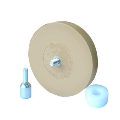 Goma de șters din cauciuc pentru roată cu adaptor de foraj Roată de lustruit 1/4" Decalcomania pentru autocolante Autocolante de vinil Lustruire rapidă