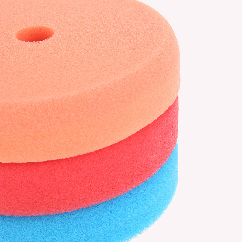 Yetaha 1Pc 150 mm automašīnu pulēšanas spilventiņu pulēšanas vaskošanas spilventiņu sūklis automašīnu pulēšanas ierīces bufera slīpēšanas instrumenta piederumiem