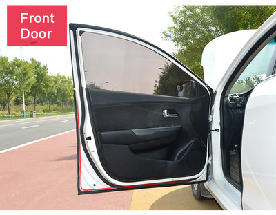 1 par ažuriranja automobila Bešavne integrirane brtvene trake za prednja stražnja vrata Obrub Zapečaćene letvice Zvučno izolirane Otporne na prašinu