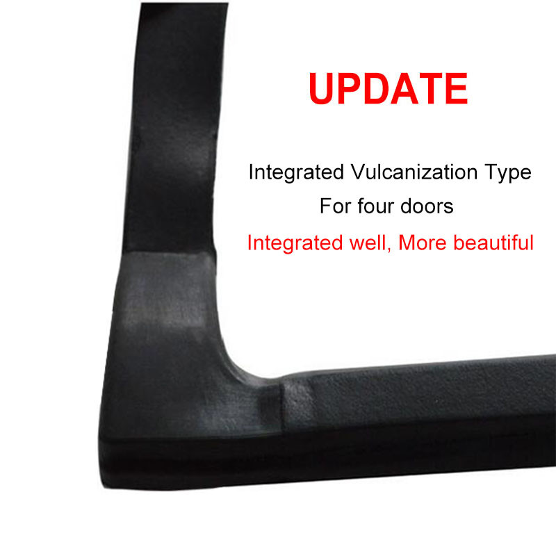1 par ažuriranja automobila Bešavne integrirane brtvene trake za prednja stražnja vrata Obrub Zapečaćene letvice Zvučno izolirane Otporne na prašinu