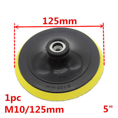 3/4/5/6/7 tolli isekleepuv lihvketta tugipadi puurvarras 100/125 mm liivapaber elektriline poleerimismasina kettad lihvijale