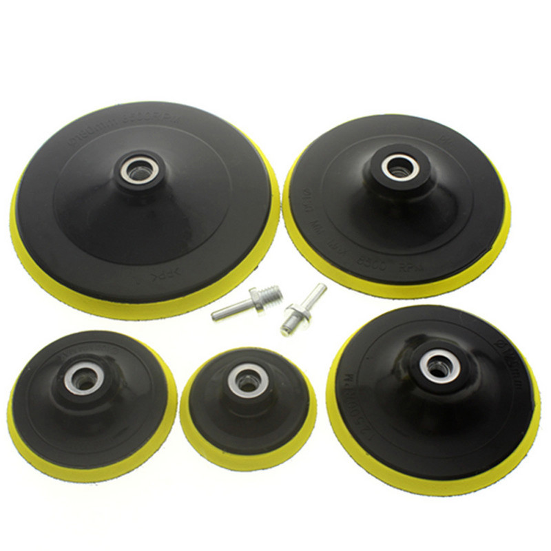 3/4/5/6/7 tolli isekleepuv lihvketta tugipadi puurvarras 100/125 mm liivapaber elektriline poleerimismasina kettad lihvijale