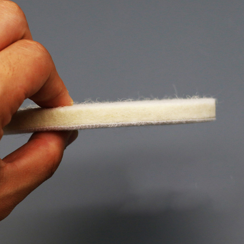 Γυάλισμα μαλλί τσόχας Γυάλισμα τροχού Δίσκος αποτρίχωσης για γυαλί αυτοκινήτου Care Auto Paint Pads Polisher Care 1/2/3/4/5/6/7 In