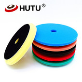 HUTU 5 ιντσών Buffing Pad Auto Car Polishing Wheel Kit Buffer Στίλβωση αυτοκινήτου Λεπτά επίπεδα στιλβωτικά μαξιλάρια αφρού για στιλβωτικό DA/RO