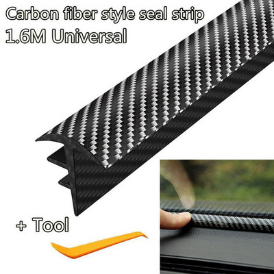 1.6m General Motors Model Dashboard Seal Sticker Strip Interior Decoration Rubber Car Dashboard Dust Seal Seal Strip