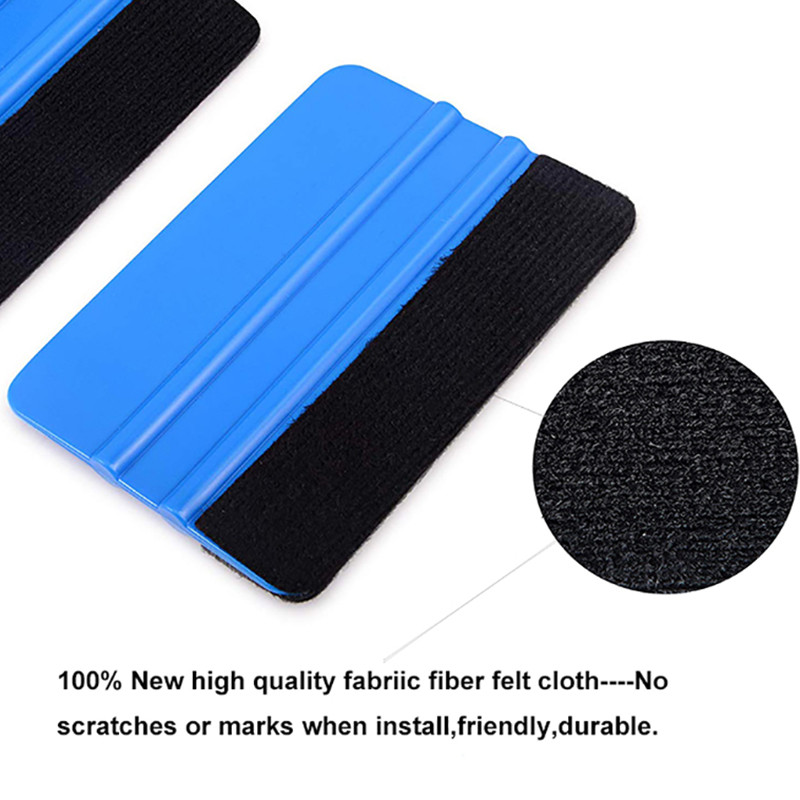 TOFAR Vinil Instalare Instrumente de vopsire Accesorii pentru autocolante pentru mașină Înveliș cu folie de carbon Racletă din pâslă Răzuitoare pentru curățarea geamurilor