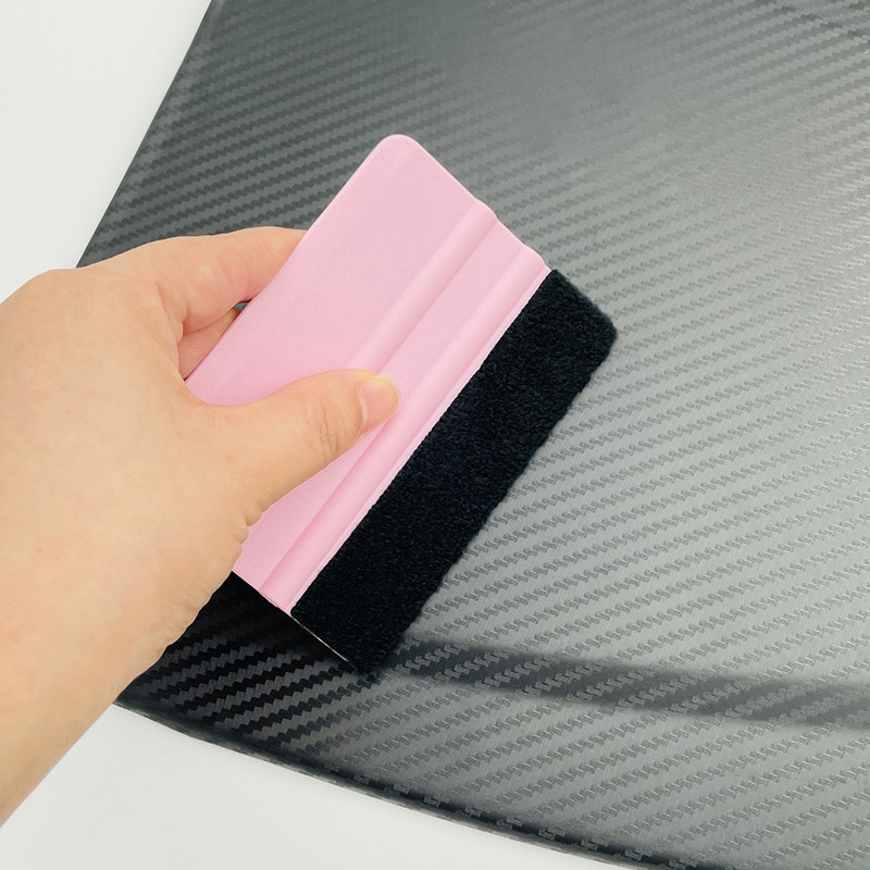 TOFAR Vinil Instalare Instrumente de vopsire Accesorii pentru autocolante pentru mașină Înveliș cu folie de carbon Racletă din pâslă Răzuitoare pentru curățarea geamurilor