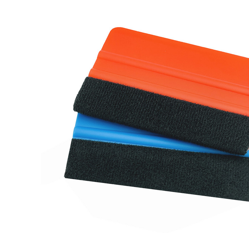 TOFAR Vinil Instalare Instrumente de vopsire Accesorii pentru autocolante pentru mașină Înveliș cu folie de carbon Racletă din pâslă Răzuitoare pentru curățarea geamurilor