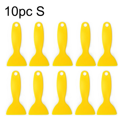 Racletă din plastic 5X/10X Instrument de curățare automată a mașinii Dispozitiv de curățare a geamurilor Parbriz Lopată de zăpadă Lipici de apă pentru sticlă Îndepărtați racleta de ștergător