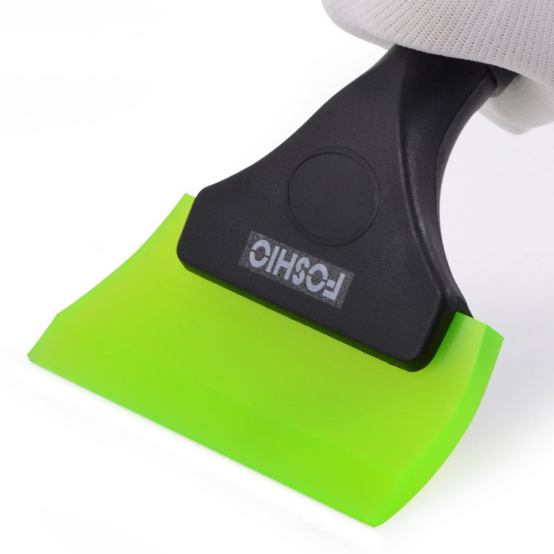 FOSHIO kummist tera käepideme kaabits autopesuri tööriista ümbris vinüülklaasi toonimine köögipuhastus kaabits aken jää lumi veepuhasti