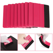 10 vnt Automobilių vinilo apvyniojimo grandiklis Veltinio krašto plėvelės pakavimo valytuvas Automobilio stiliaus tamsinimo įrankis langų stiklų valymui automobilių priedai