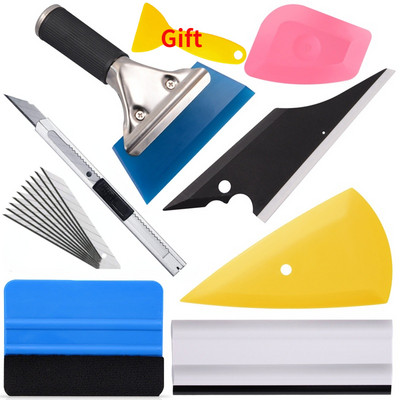 Kuumad süsinikkiust autotööriistad Vinüülkilega kleebiste ümbris Automaatne akende toonimine foolium Magnetpulk kaabits habemenuga kaabits