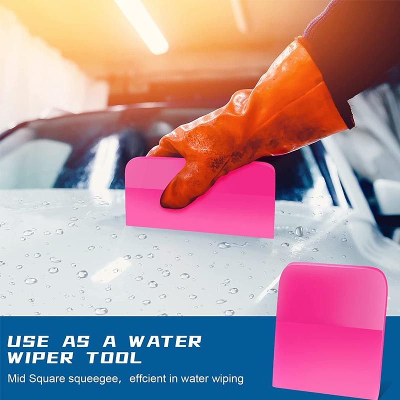 Racletă PPF pentru mașină Acoperire TPU anti-zgârieturi Film de racletă moale Spatulă de vinil Nuanțare ferestre Instrumente de ambalare Curățare a sticlei Ştergător de apă