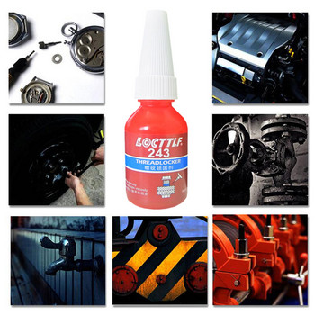 Μπλε Locktite Thread-locker 243 Medium Strength Oil Tolerant Threadlocker 243 Screw Glue for Automotive Oil μεσαίας αντοχής