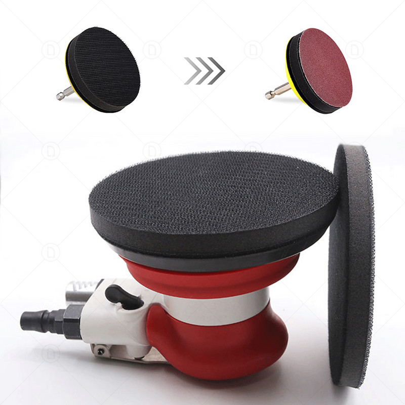 Cârlig și buclă de șmirghel pentru șlefuit orbital aleatoriu Foaie de hârtie șlefuită Disc pentru lustruire Set de burete pentru epilare cu ceară Tampon tampon Detaliere auto