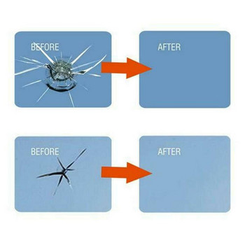 Направи си сам инструмент за отстраняване на драскотини от пукнатини по стъклото на автомобила Комплект за ремонт на предно стъкло Възстановяване на предно стъкло за предно или задно предно стъкло TSLM1