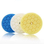 ATPRO 7-inch 180mm Burete Plate Car Polishing and Beauty, grosier, mediu și fin, 6-inch 150mm spate catifea, roată de ceară