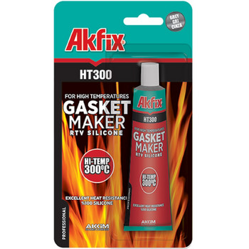 Akfix HT300 Υψηλής θερμοκρασίας RTV Silicone Liquid Gasket 50ml 75gr Tube Red Silicone Industrial Streng Adhesive