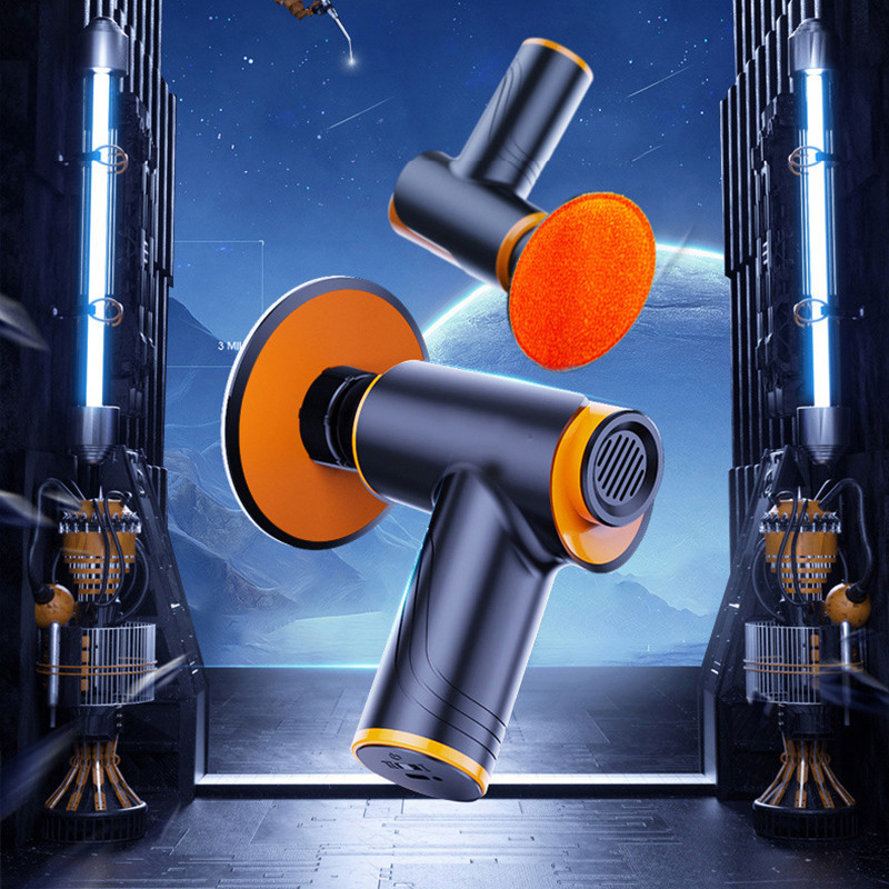 Mașină de șlefuit cu ceară Mini șlefuitor fără fir pentru mașină Mașină de lustruit fără fir cu perie Încărcare rapidă Slefuitor portabil cu viteză variabilă