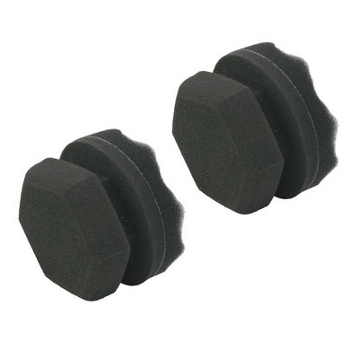 2/4 tk rehvikontuuri katte aplikaatori padjad läikiv läige värvi poleerimiskäsn 8 cm auto poleerimisketastele auto puhastusvahendid