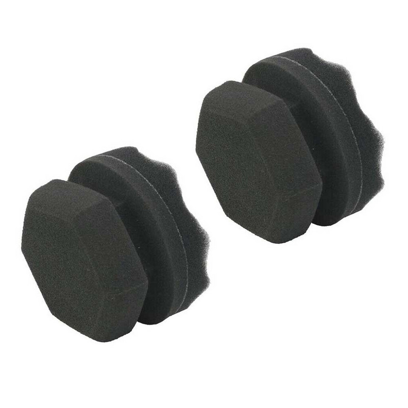 2/4 tk rehvikontuuri katte aplikaatori padjad läikiv läige värvi poleerimiskäsn 8 cm auto poleerimisketastele auto puhastusvahendid