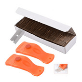 TOFAR Autocolante de curățare a mașinii Remover 100 buc Lame de ras din oțel carbon Razuitoare Film de înveliș de vinil Lipici fereastră din sticlă ceramică Lopată cuptor