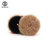 DETALURI 3/5 inch Tampă de lustruit pentru lustruire lână colorată Roată de lustruire automată Tampă de lustruit pentru mașină Disc de detaliere pentru îngrijirea mașinii