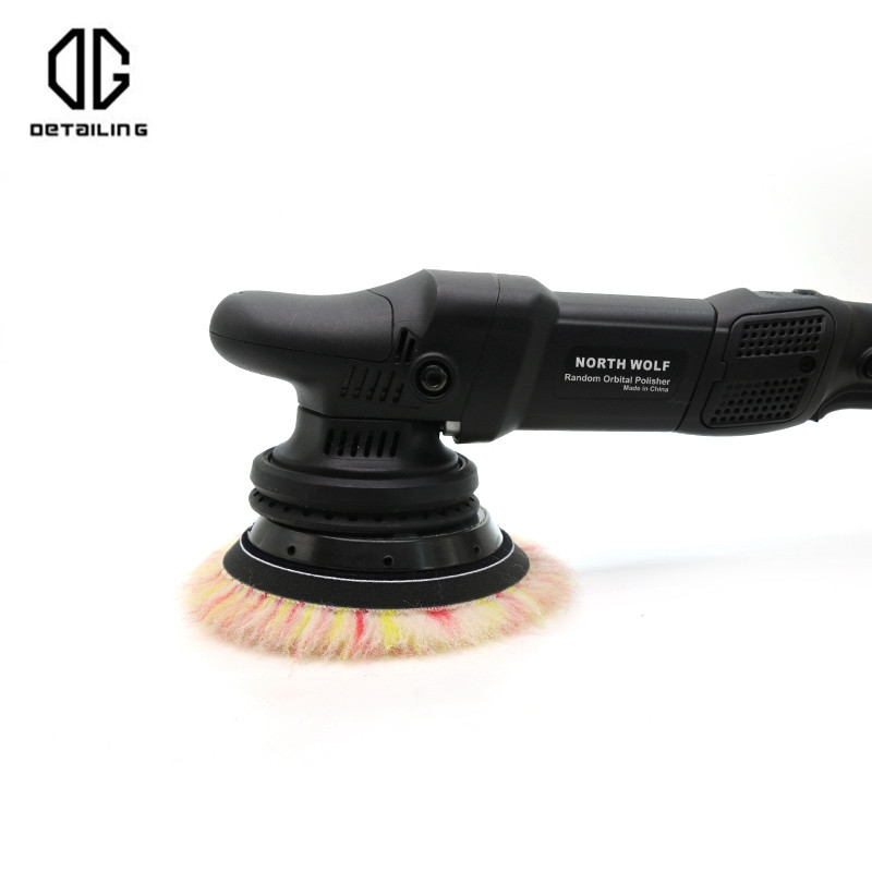 DETALURI 3/5 inch Tampă de lustruit pentru lustruire lână colorată Roată de lustruire automată Tampă de lustruit pentru mașină Disc de detaliere pentru îngrijirea mașinii