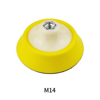 Marflo 5in PU spumă placa de suport pentru foraj tampon 125 mm buclă cu cârlig M14 M16 filet pentru mașină de lustruit