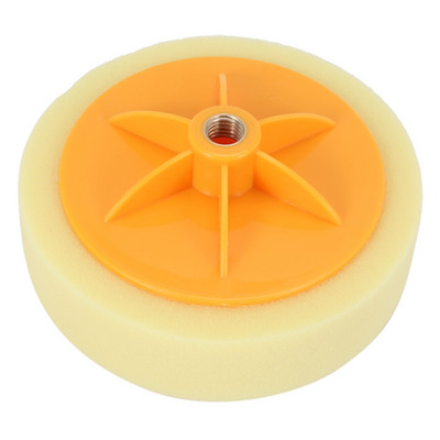 6 inch/15 cm tampon de lustruit cu ceară pentru mașină Burete M14 pentru lustruire roți pentru șlefuit cu ceară