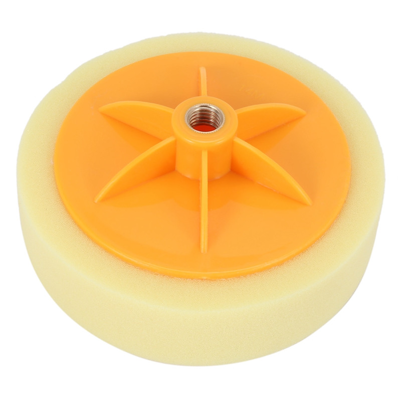 6 inch/15 cm tampon de lustruit cu ceară pentru mașină Burete M14 pentru lustruire roți pentru șlefuit cu ceară