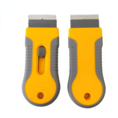 Adeziv pentru geamuri noi Dispozitiv de îndepărtare a racletei de curățare a geamurilor de mașină din sticlă ceramică Autocolant de film de viny pentru curățare Dispozitiv de curățare a racletei de ras